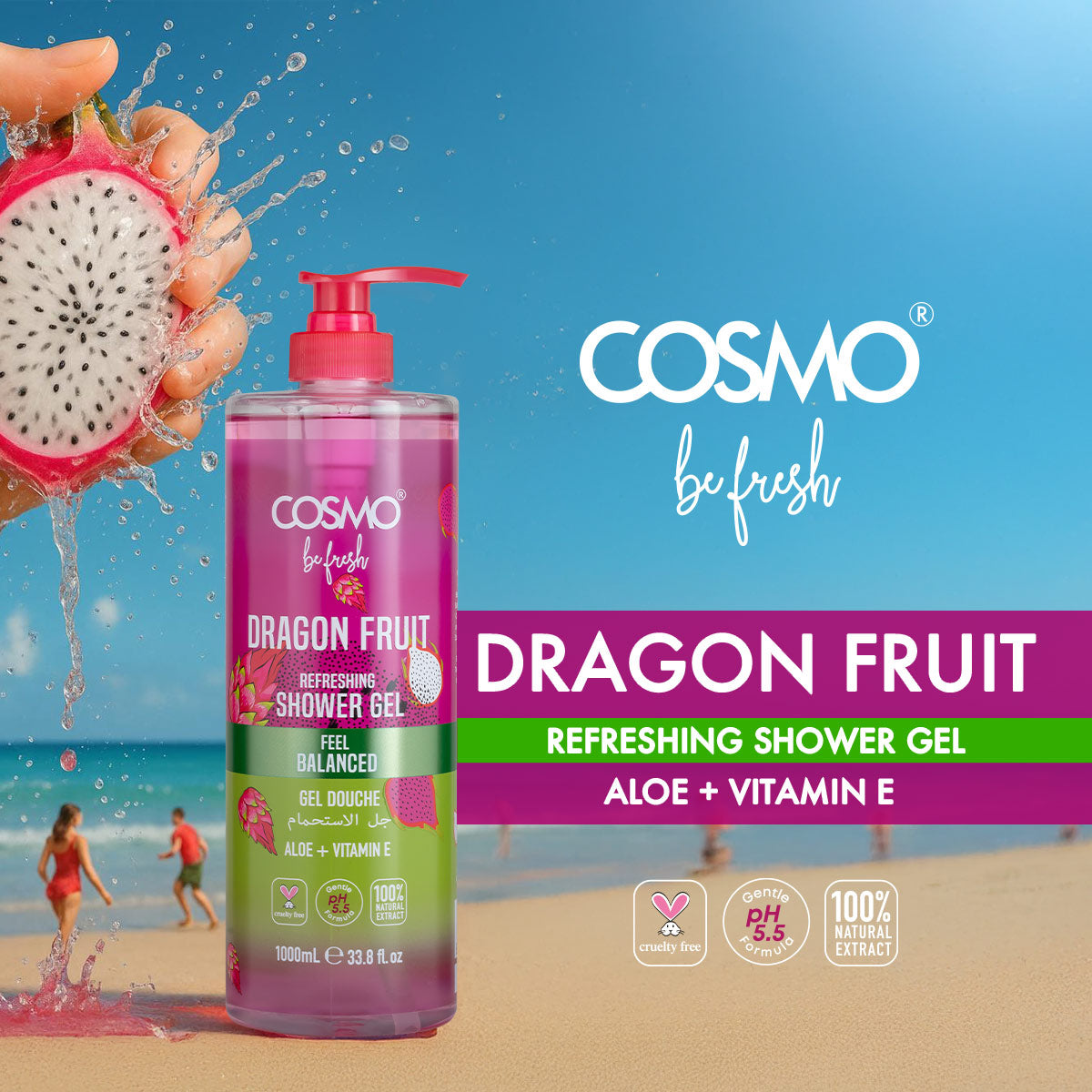 Dragon Fruit Shower Gel